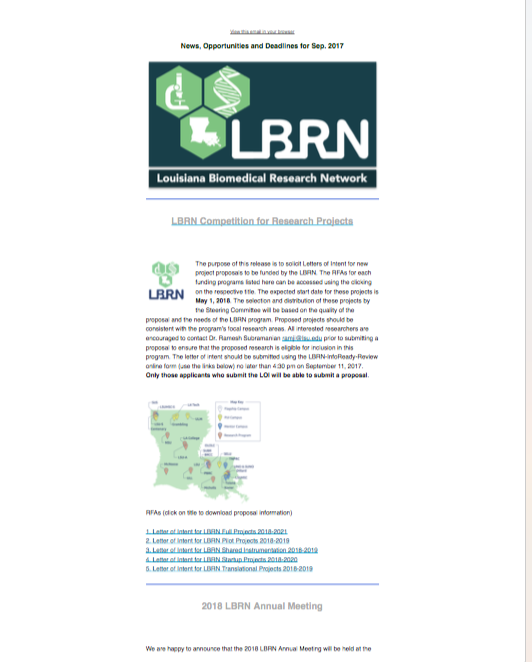 lbrn newsletter